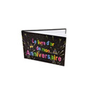 Livre d\'or Anniversaire Feux d\'artifice 21.5 x 15.5 cm