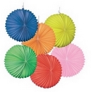 12 lanternes rondes multicolore 22cm