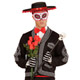 Loup coloré rose pailletté adulte Dia de los muertos