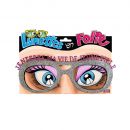 Lunettes géantes enterrement de vie de jeune fille Rose