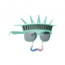 Lunettes avec moustaches statue de la liberté USA adulte