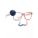 Lunettes avec moustaches USA adulte