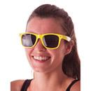 Lunettes blues fluo jaune adulte