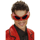 Lunettes diable rouge adulte Halloween