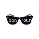 Lunettes humoristiques Bonjour