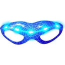 Lunettes lumineuses bleues toile d\'araignées
