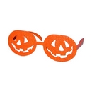 Lunettes orange citrouille adulte Halloween