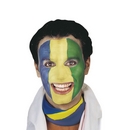 Maquillage supporter Brésil