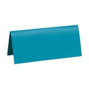 10 Marque-places rectangulaires turquoise