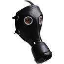 Masque à gaz noir