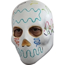 Masque crâne adulte fête des morts