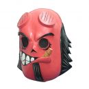 Masque diable rouge dia de los muertos adulte Halloween