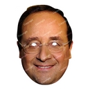 Masque carton François Hollande