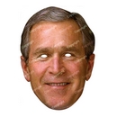 Masque carton George Bush