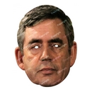 Masque carton Gordon Brown