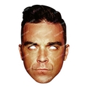 Masque carton Robbie Williams