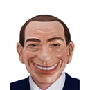 Masque Silvio Berlusconi adulte