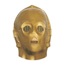 Masque souple C3PO adulte - Star Wars