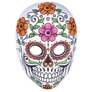 Masque squelette coloré adulte Halloween