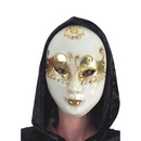 Masque vénitien yeux dorés adulte