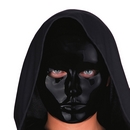 Masque visage noir adulte