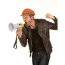Mégaphone 24 cm