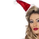 Mini chapeau Mère Noël femme