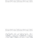 Nappe arabesque argentée