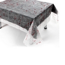 Nappe blanche ensanglantée Halloween