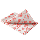 Nappe Christmas star blanc Noël
