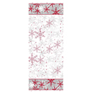 Nappe en rouleau papier flocons de Noël