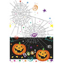 Nappe plastique Petite Citrouille Halloween 137 x 214 cm