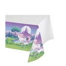 Nappe plastique Licorne magique 130 x 260 cm