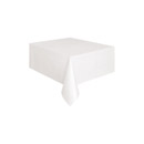 Nappe rectangulaire en plastique blanche