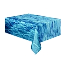 Nappe bleue en plastique vagues de l\'océan 137 x 274 cm