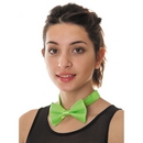 Noeud papillon vert fluo adulte