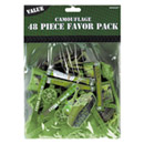 Kit 48 petits jouets camouflage