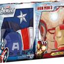 Pack déguisements enfant Captain America™ & Iron Man™ - Avengers™ Coffret