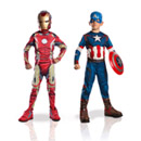Pack déguisements enfant Iron Man + Captain America - Avengers 2™ Coffret