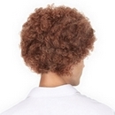 Perruque afro marron adulte