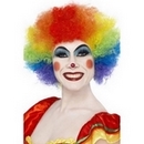 Perruque afro multicolore adulte