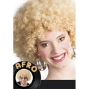 Perruque afro blonde femme
