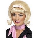 Perruque blonde années 50 femme