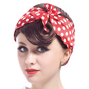 Perruque chatain Pin-up femme