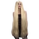 Perruque longue blonde femme
