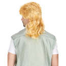 Perruque mulet blond homme