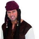 Perruque pirate dreadlocks homme