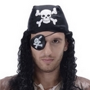 Perruque pirate homme