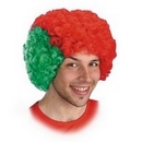 Perruque supporter Portugal adulte