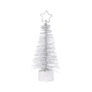 2 Petits sapins de Noël blancs marque place